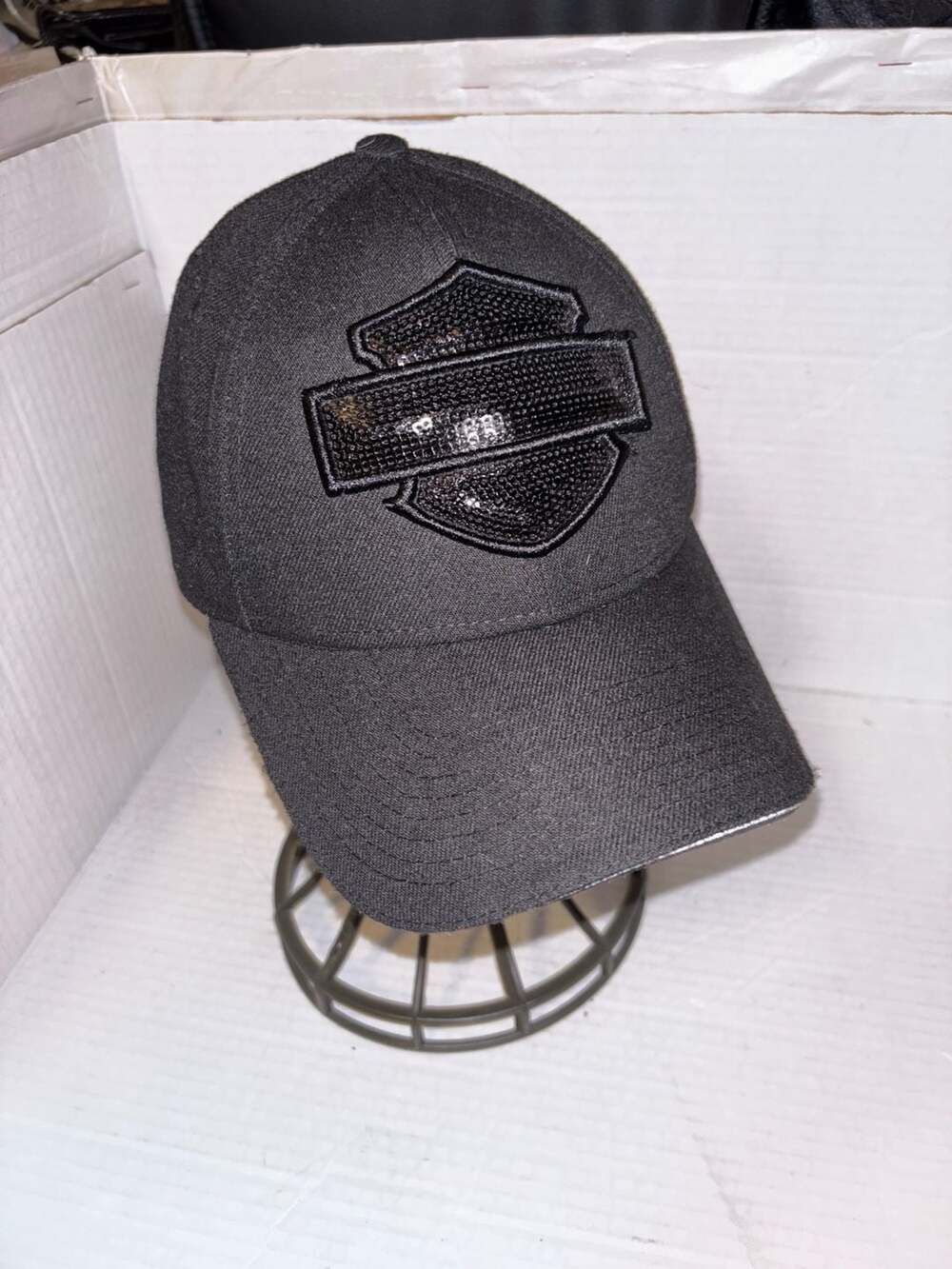 Harley-Davidson Womens New Era 9FORTY Sequin Tri Glide hat